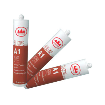 İyi bir fiyat. Endüstriyel Güç Siyah Asit Silikon Sızdırıcı Pencere Kapısı 300ml çevrimiçi