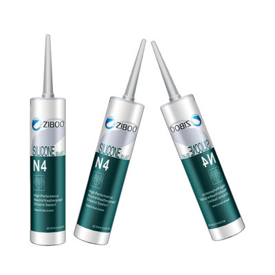 İyi bir fiyat. 300ml Şeffaf Pastası Tarafsız Silikon Yapıştırıcı Perde Duvarı için Su geçirmez çevrimiçi