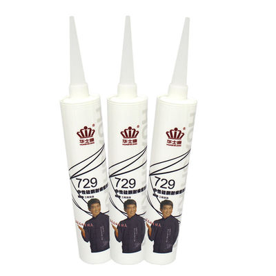 İyi bir fiyat. Özel Yapım Ürün Ambalajı Nötr Silikon Mastik, İyi Hava Koşullarına Dayanıklılık ve Tek Bileşenli çevrimiçi