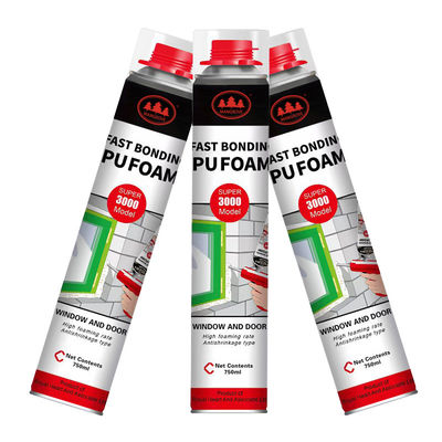 İyi bir fiyat. Esnek Sıhhatlandırma Kısaltma Direnci Polyurethane köpük mühürleyici 750ml çevrimiçi