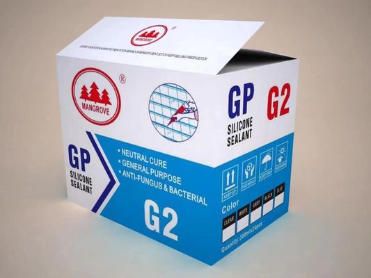 300 ml Asit Silikon Sızdırmazlık Beton için Gümüş Renk Hava Durumuna Karşı