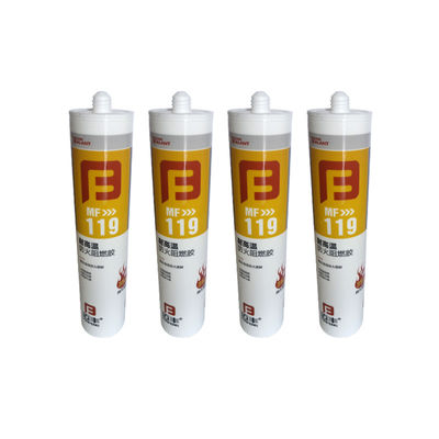 Yüksek sıcaklıkta Kızıl Renkli Yangın Tanımlı Silikon Dayanıklı Ozon Dayanıklı 590ml