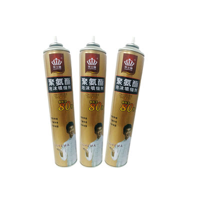 750 ml PU köpüklü mühürleyici Buzdolabı için Uretan köpüklü yapıştırıcı