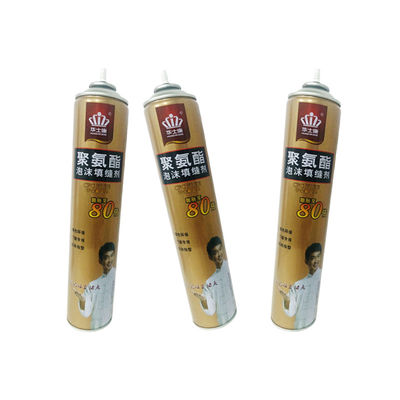 Çok amaçlı ısı yalıtımı PU köpük spreyi mühürleyici 750ml Genişletilebilir Kapalı hücre