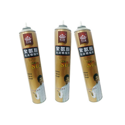 PU Polyurethane Süper Kalite Boşluk Doldurucu Spray Pu İnşaat köpük mühürleyici