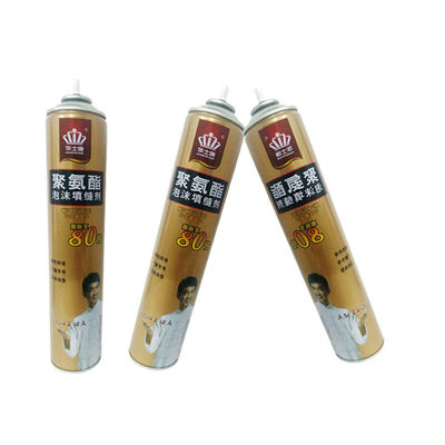 OEM Gap Filler Polyurethane Foam Sealant 750ML İnşaat Izolasyonu için