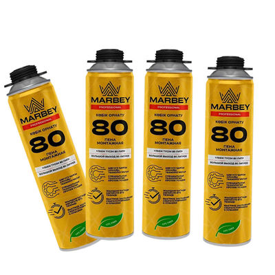 Fabrika Doğrusu 750ml Genişletilebilir Köpük PU Kimyasal Polyurethane Sızdırıcı
