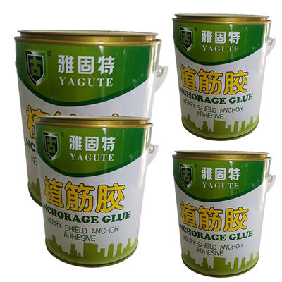 Epoxy Rebar Anchoring Adhesive İnşaat Adhesive Enjeksiyon Tipi Beton Takviye