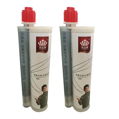 Rebar Planting Chemical Anchor Adhesive 360ml 5:1 Gri Kırmızı Renkli kompozit