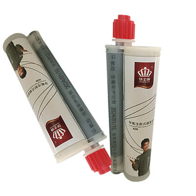 OEM İki Bileşen Rebar Planting Yapıştırıcı Epoxy reçine Hızlı Sıhhatlı 360ML