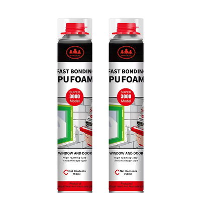 İyi bir fiyat. 12 Months Shelf Life Polyurethane Foam Sealant for Outstanding Thermal Resistance and Thermal Insulation çevrimiçi