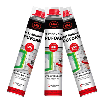 İyi bir fiyat. Yüksek Esneklik Polyurethane köpük genişleme mühürü Esnek sertleştirme ve daralma direnci ile Beyaz Renk çevrimiçi