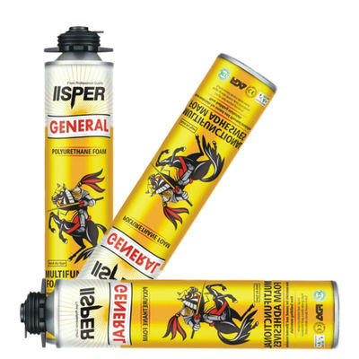 Yüksek Sertlikte Poliüretan Köpük Dolgu Macunu Su Geçirmez Çatı, Kapı ve Pencerelerdeki Boşlukları Sızdırmaz Hale Getirir