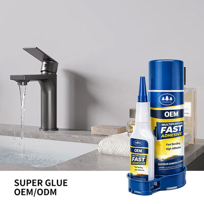 Super Fast Dry Glue MDF Activator Kit with Cyanoacrylate on Wood Acrylic Ethyl Sealant Spray Fast Drying Super Glue