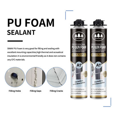 750ml B1 Fireproofing Household Renovation Foam Quick-drying Thermal Insulation Polyurethane Foam